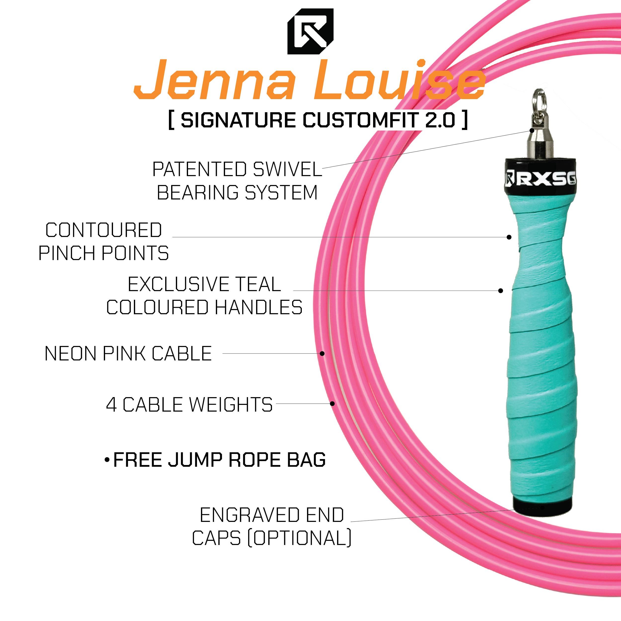 Jenna Louise 2.0 Signature Rx Jump Rope