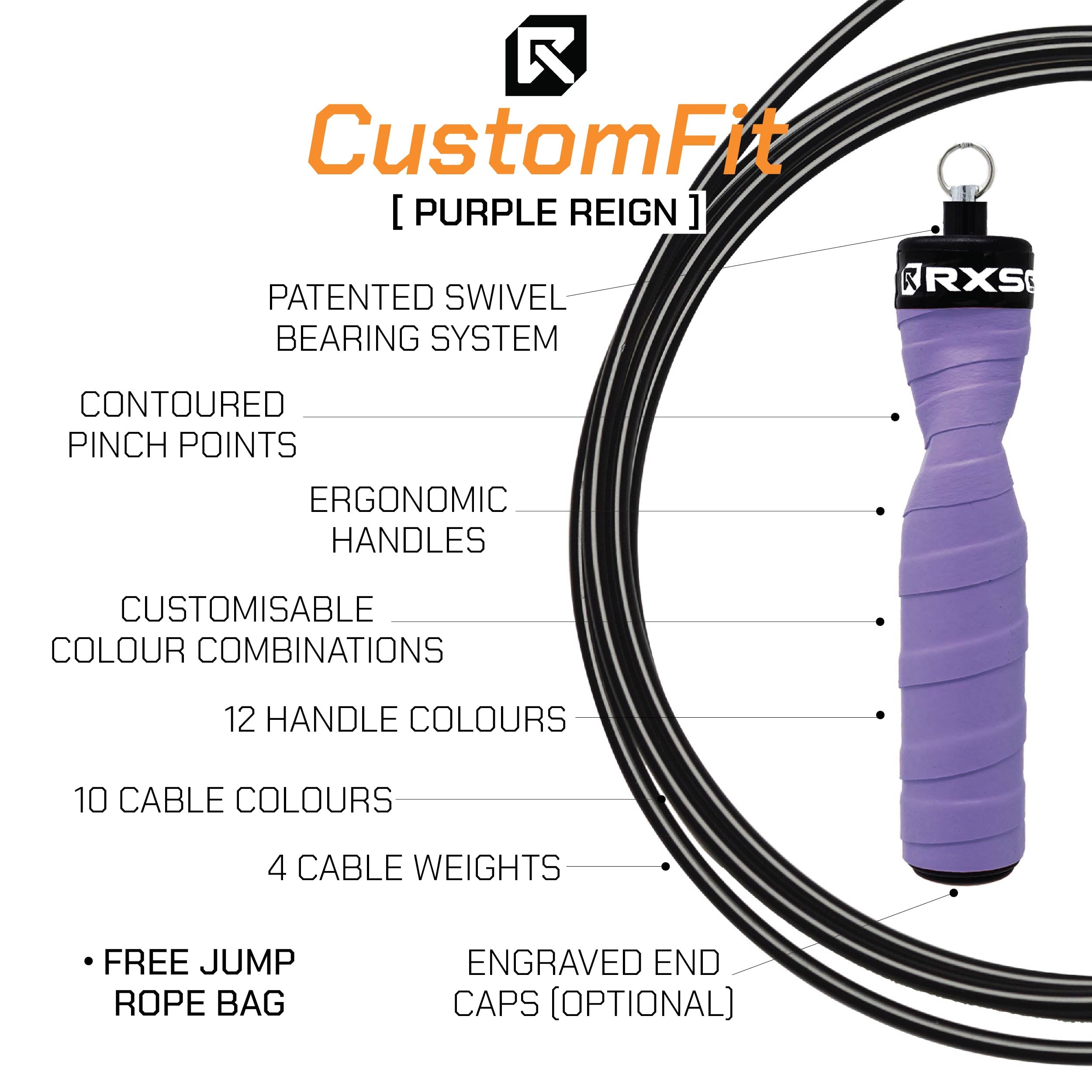 CustomFit 1.0 Purple Reign
