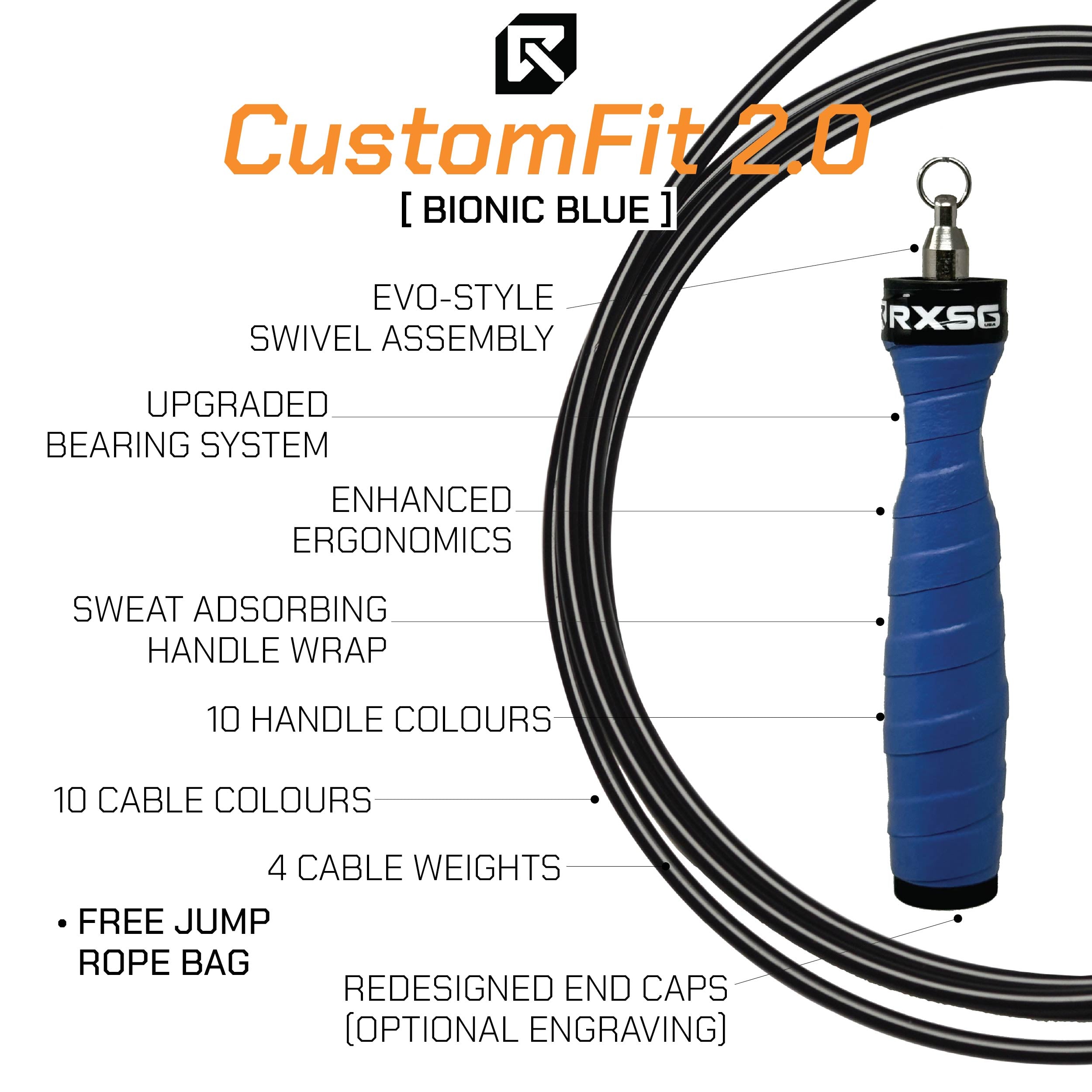 CustomFit 2.0 Bionic Blue