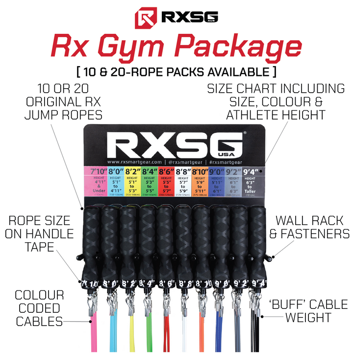 Rx Jump Rope Speed Rope Jump Ropes – Rx Smart Gear Australia