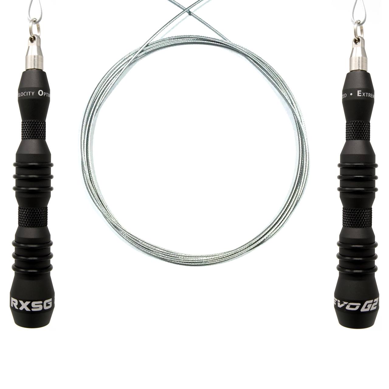 EVO G2 Speed Rope Handle Colour - MATTE BLACK